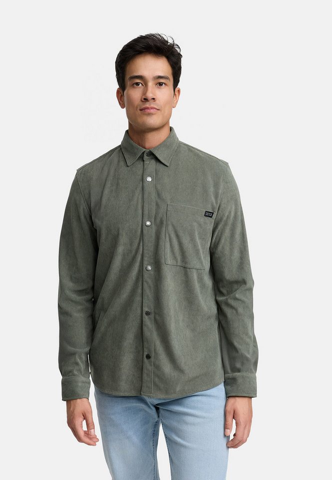 Indicode Langarmhemd Herren INNemoto Shirt Herrenhemd Langarm Übergangs- und Freizeitshirt im modernen Look von Indicode