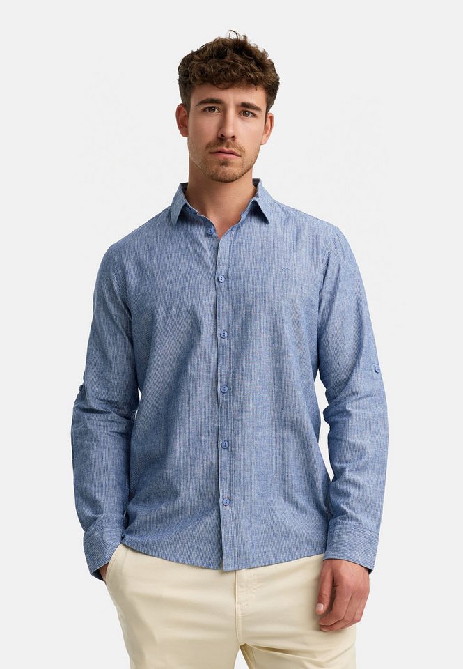 Indicode Langarmhemd INTheon mit Button-Down-Kragen, einfarbig Indicode Langarmhemd INTheon mit Button-Down-Kragen, einfarbig von Indicode