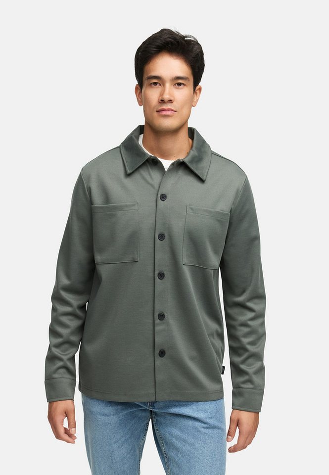 Indicode Langarmhemd Herren INYuno Herrenhemd Langarm Lässiges Hemd mit praktischen Brusttaschen von Indicode