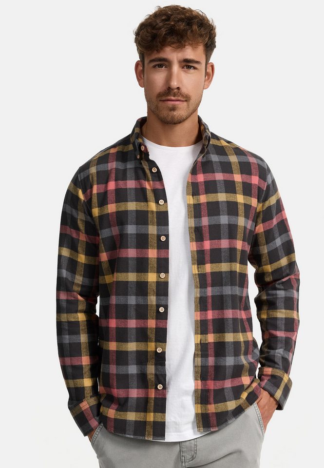 Indicode Langarmhemd Riverside Langarmhemd mit Button-Down-Kragen Indicode Langarmhemd Riverside Langarmhemd mit Button-Down-Kragen von Indicode