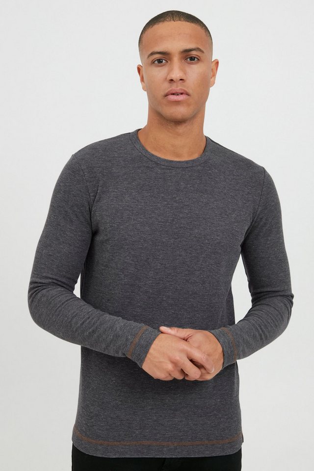 Indicode Langarmshirt IDAmbrosius Basic Langarmshirt von Indicode