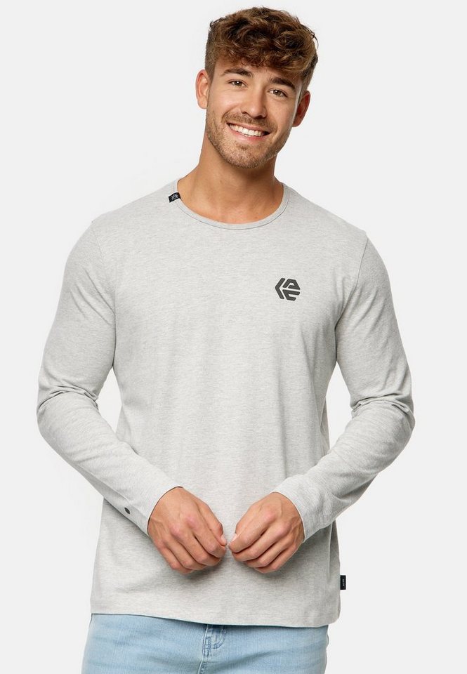 Indicode Langarmshirt INTrense 100% Baumwolle Indicode Langarmshirt INTrense 100% Baumwolle von Indicode