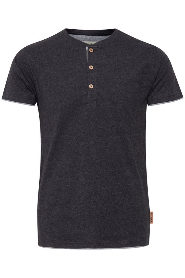 Indicode Layershirt IDTony Kurzarmshirt mit Knopfleiste von Indicode
