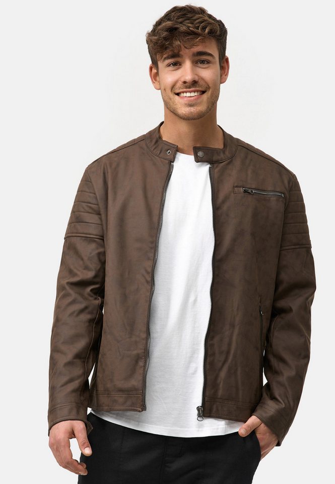 Indicode Winterjacke Manuel mit Stehkragen von Indicode