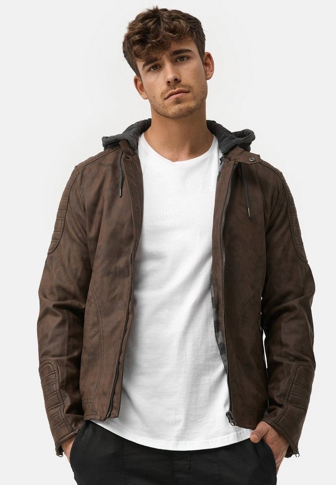 Indicode Winterjacke Miguel mit Kapuze von Indicode