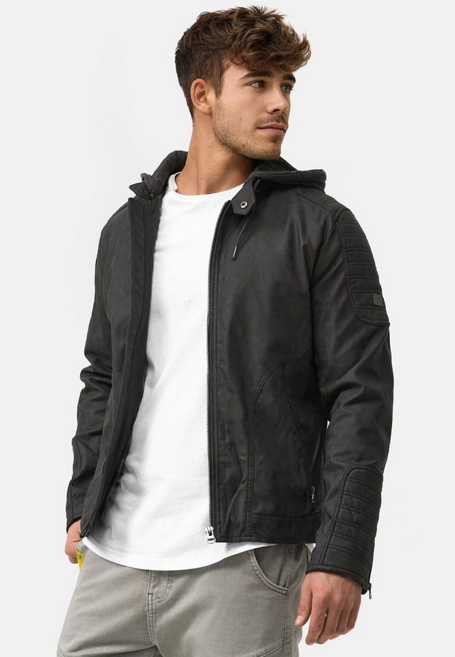Indicode Winterjacke Miguel mit Kapuze von Indicode