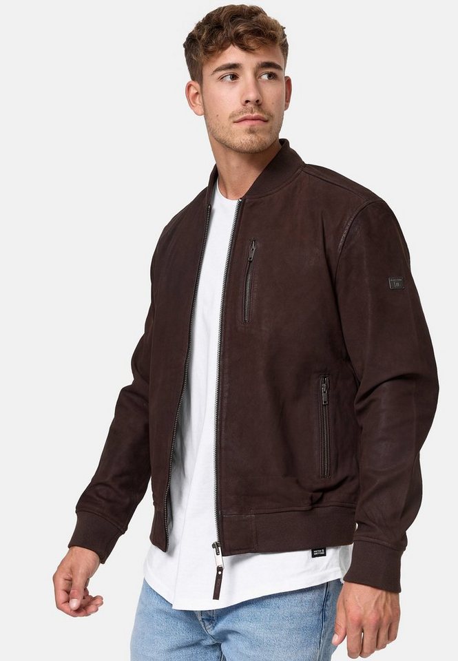 Indicode Winterjacke Captain aus echtem Ziegenleder Indicode Winterjacke Captain aus echtem Ziegenleder von Indicode