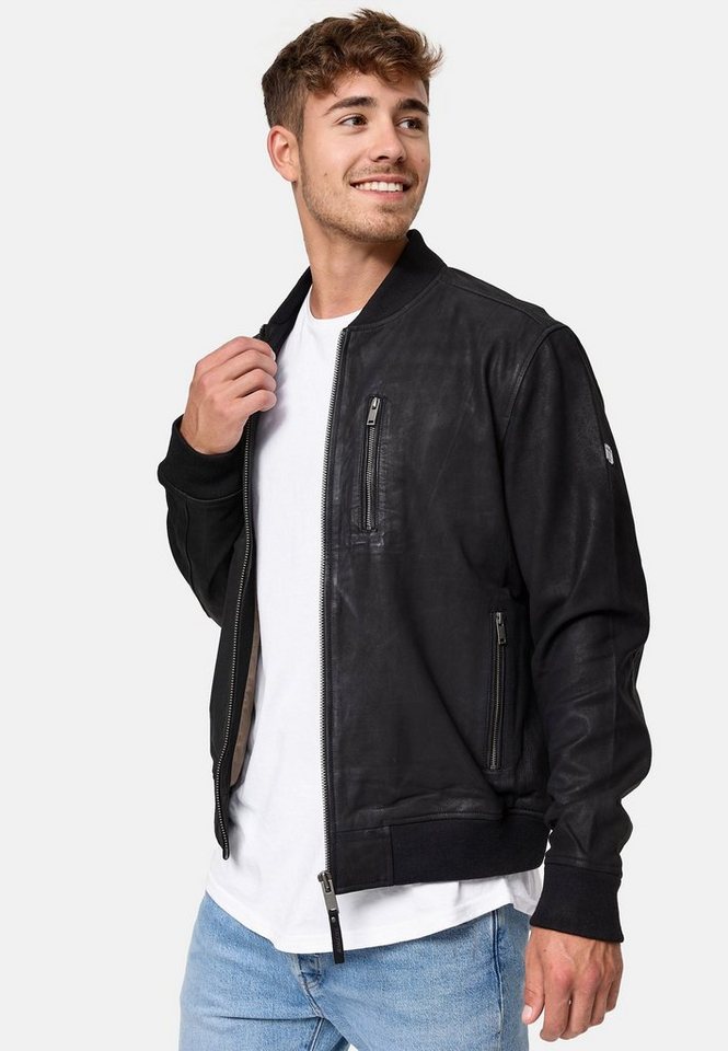 Indicode Winterjacke Captain aus echtem Ziegenleder Indicode Winterjacke Captain aus echtem Ziegenleder von Indicode