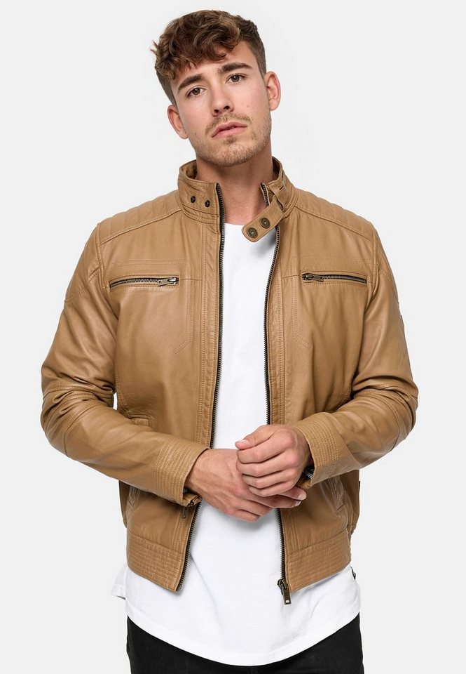 Indicode Winterjacke Germo aus echtem Lammleder Indicode Winterjacke Germo aus echtem Lammleder von Indicode