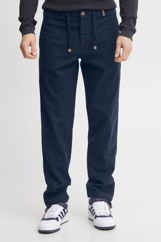 Indicode Leinenhose IDIves Lange Hose mit Tunnelzug am Bund von Indicode