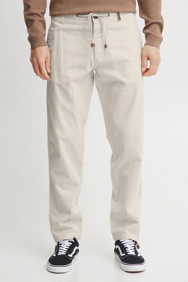 Indicode Leinenhose IDIves Lange Hose mit Tunnelzug am Bund von Indicode