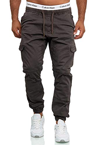 Indicode Levi Herren Cargohose, Farbe: Raven, Größe: XL von Indicode