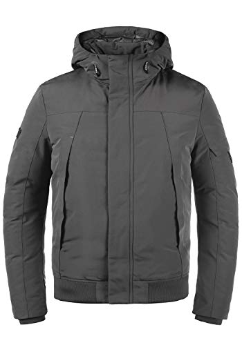 Indicode Madot Herren Winterjacke Herrenjacke Jacke mit Kapuze, Größe:XL, Farbe:Forged Iron (919) von Indicode