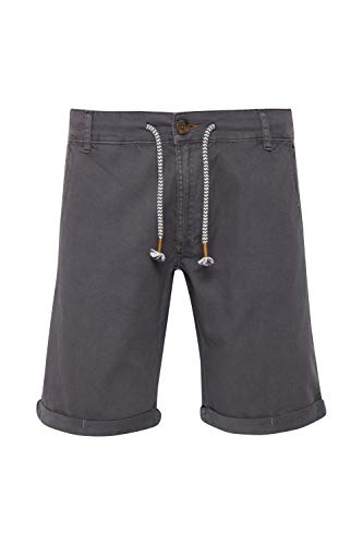 Indicode Mika Herren Chino Shorts Bermuda Kurze Hose Aus Stretch-Material Regular Fit, Größe:XXL, Farbe:Forged Iron (919) von Indicode