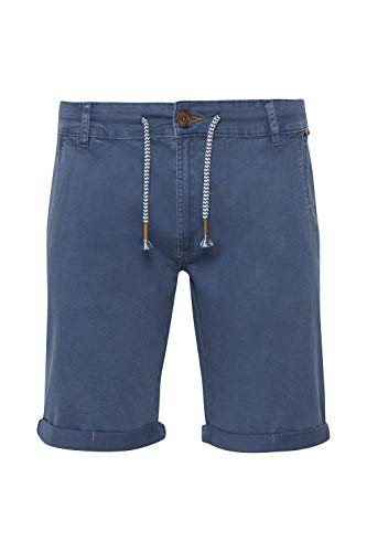 Indicode Mika Herren Chino Shorts Bermuda Kurze Hose Aus Stretch-Material Regular Fit, Größe:XXL, Farbe:Mid Blue (451) von Indicode
