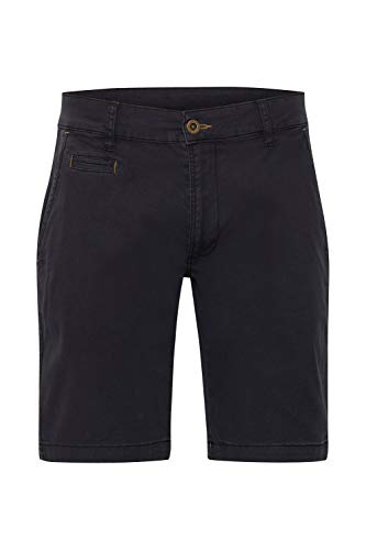 Indicode Miko Herren Chino Shorts Bermuda Kurze Hose Mit Stretch-Anteil Regular Fit, Größe:M, Farbe:Jet Black (978) von Indicode