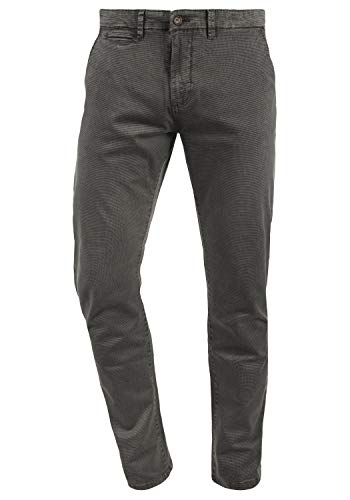 Indicode Nortic Herren Chino Hose Stoffhose, Größe:W33/32, Farbe:Pewter 902 von Indicode