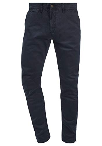 Indicode Nortic Herren Chino Hose Stoffhose, Größe:W33/34, Farbe:Navy (400) von Indicode