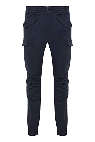 Indicode Nuva Herren Cargohose Lange Hose, Größe:L, Farbe:Navy (400) von Indicode