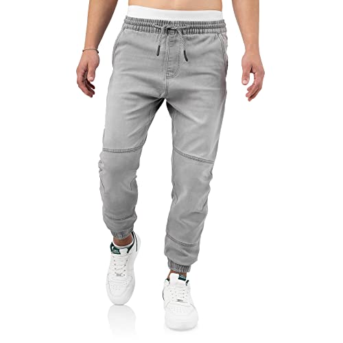 Indicode Oltjon lässige Bequeme Freizeithose in Jeansoptik mit elastischem Bund und Zugband in 3 Farben Indicode Oltjon lässige Bequeme Freizeithose in Jeansoptik mit elastischem Bund und Zugband in 3 Farben von Indicode