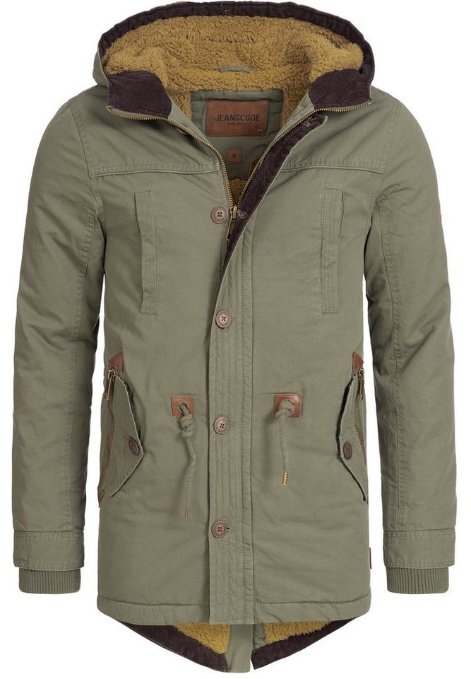 Indicode Winterjacke Herren Barge Jacke Winter Herrenjacke von Indicode