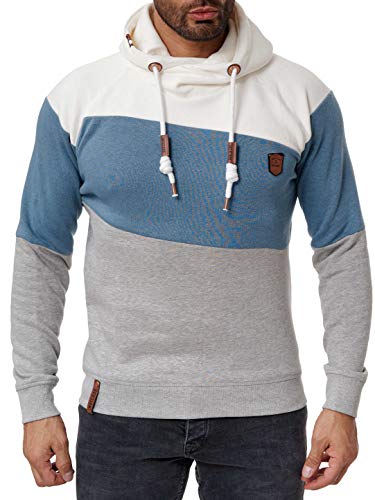 Indicode Pessac Herren Kapuzenpullover, Farbe: Offwhite, Größe: M Indicode Pessac Herren Kapuzenpullover, Farbe: Offwhite, Größe: M von Indicode