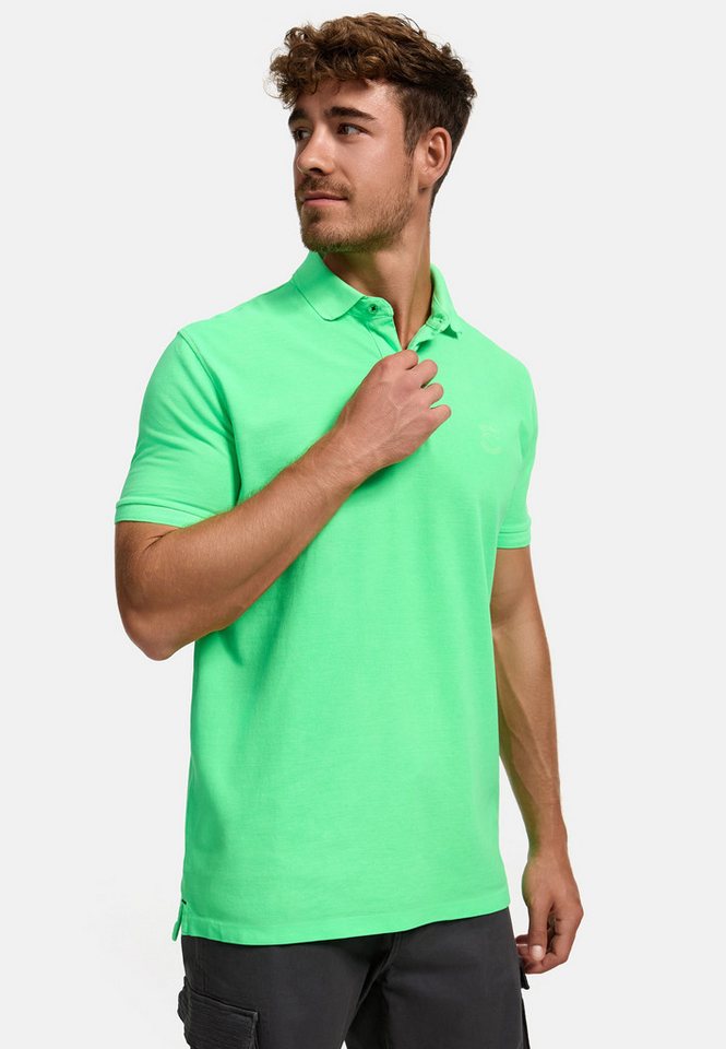 Indicode Poloshirt INJorah Poloshirt aus 100% Baumwolle von Indicode