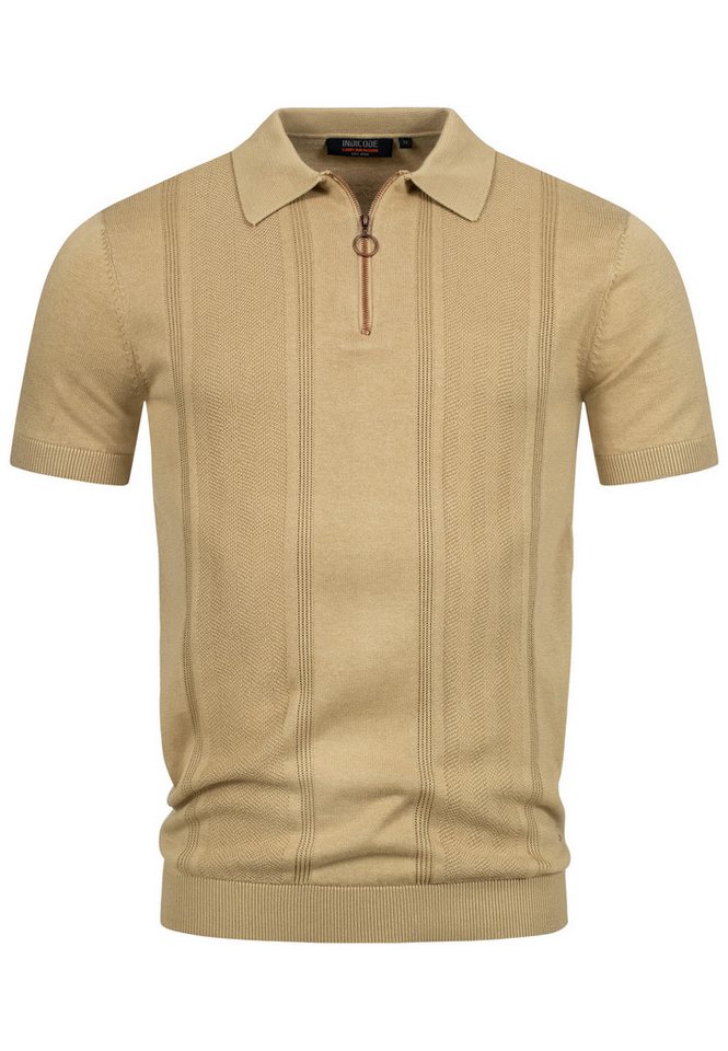 Indicode Poloshirt INSago Kurzarm-Poloshirt mit Reißverschluss Indicode Poloshirt INSago Kurzarm-Poloshirt mit Reißverschluss von Indicode