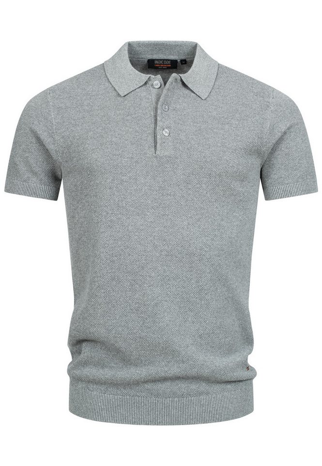 Indicode Poloshirt INVorm mit dezent strukturierter Oberfläche für das gewisse Etwas Indicode Poloshirt INVorm mit dezent strukturierter Oberfläche für das gewisse Etwas von Indicode