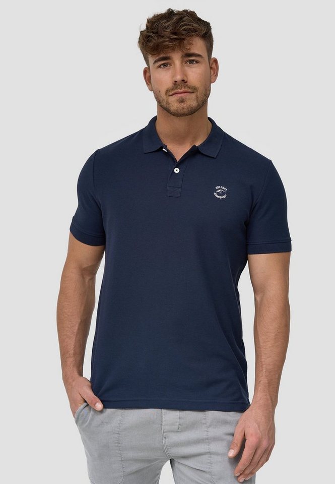 Indicode Poloshirt Wadim mit feiner Logo-Stickerei auf der Brust Indicode Poloshirt Wadim mit feiner Logo-Stickerei auf der Brust von Indicode