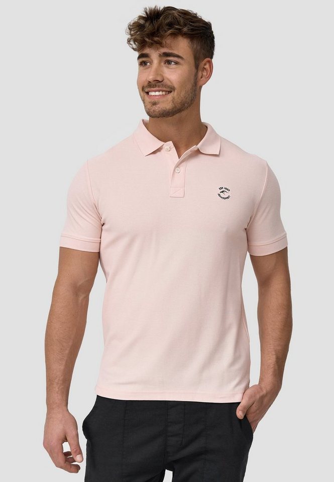 Indicode Poloshirt Wadim mit feiner Logo-Stickerei auf der Brust Indicode Poloshirt Wadim mit feiner Logo-Stickerei auf der Brust von Indicode