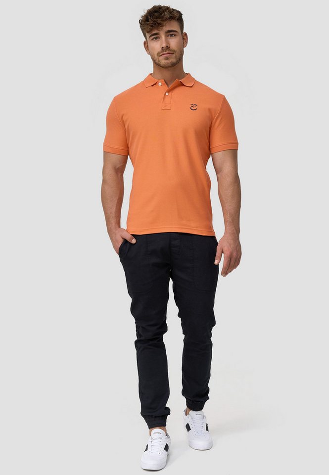 Indicode Poloshirt Wadim mit feiner Logo-Stickerei auf der Brust Indicode Poloshirt Wadim mit feiner Logo-Stickerei auf der Brust von Indicode