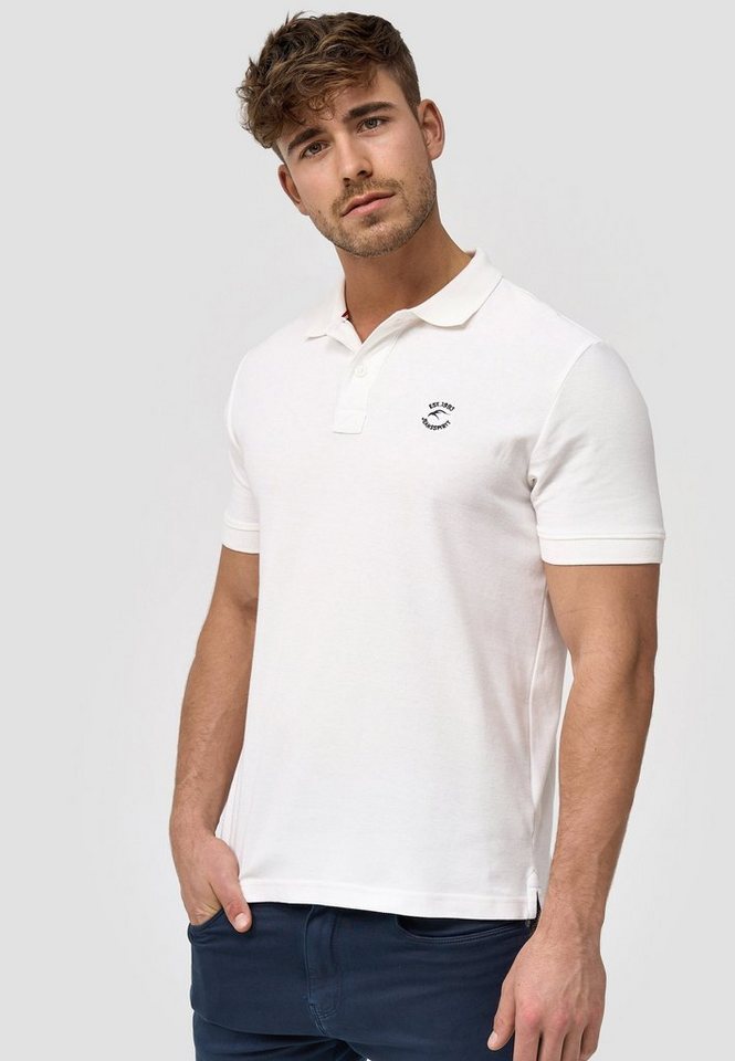 Indicode Poloshirt Wadim mit feiner Logo-Stickerei auf der Brust Indicode Poloshirt Wadim mit feiner Logo-Stickerei auf der Brust von Indicode