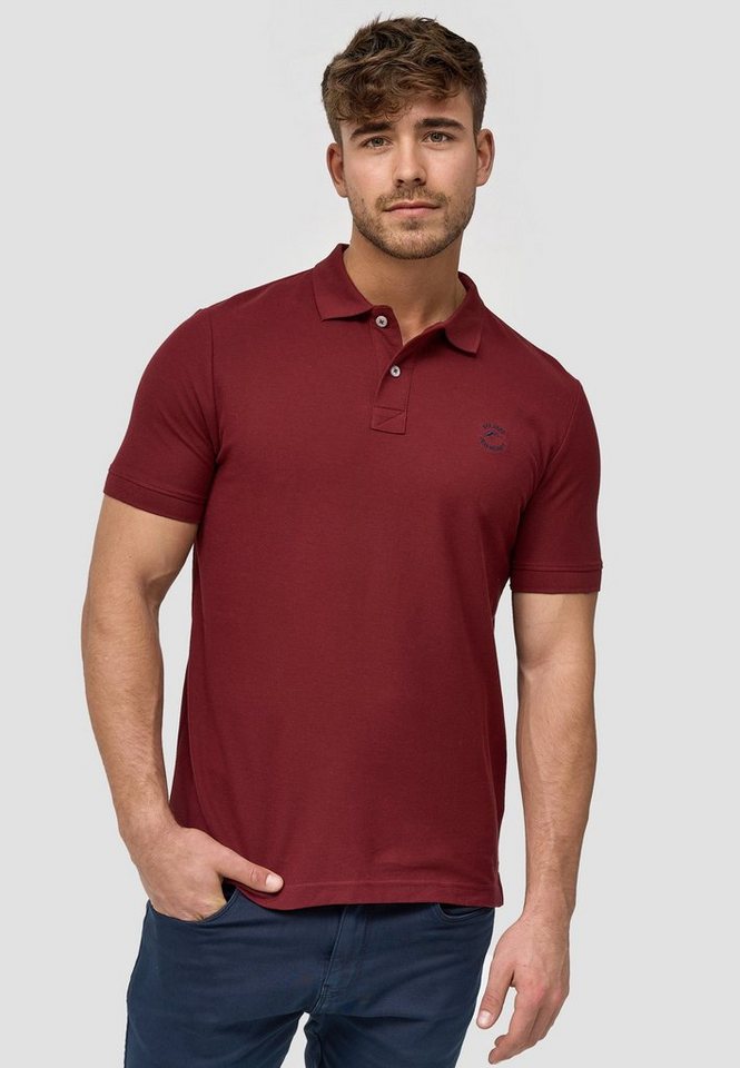 Indicode Poloshirt Wadim mit feiner Logo-Stickerei auf der Brust Indicode Poloshirt Wadim mit feiner Logo-Stickerei auf der Brust von Indicode