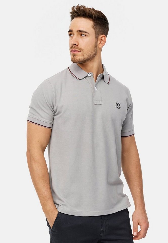 Indicode Poloshirt Herren Wallo Polo Shirt Herrenshirt 100% Baumwolle von Indicode