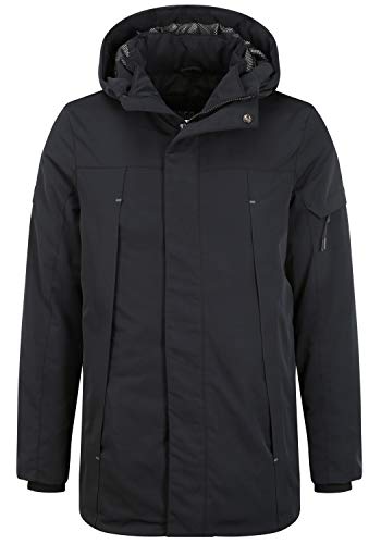 Indicode Rader Herren Winterparka Parka Winterjacke mit Kapuze, Größe:XL, Farbe:Black (999) von Indicode