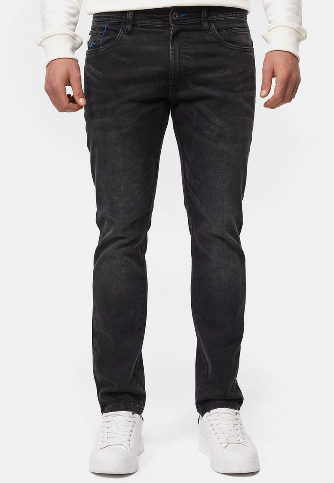 Indicode Regular-fit-Jeans Herren INCoil Jeanshose Hose Herrenhose von Indicode