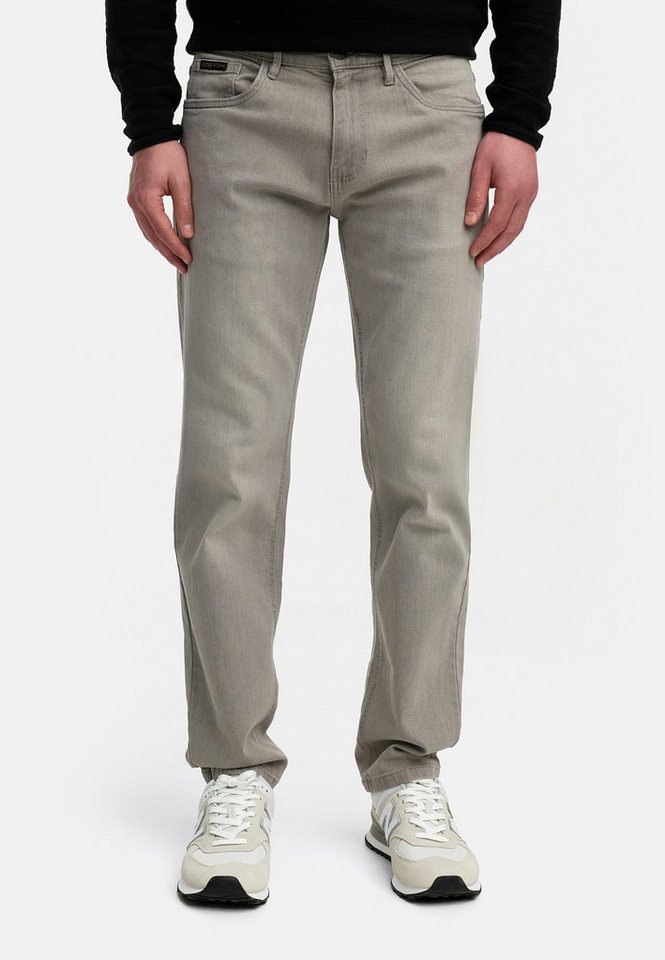 Indicode Regular-fit-Jeans Herren Texas Jeanshose Hose Herrenhose Jeanshose im Five-Pocket Stil von Indicode