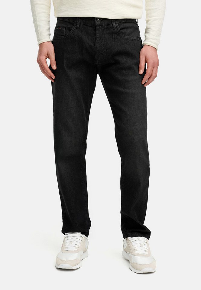 Indicode Regular-fit-Jeans Herren Texas Jeanshose Hose Herrenhose Jeanshose im Five-Pocket Stil von Indicode