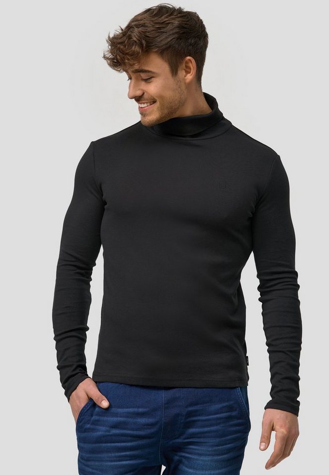 Indicode Rollkragenpullover Eagon Rollkragen aus 100% Baumwolle von Indicode