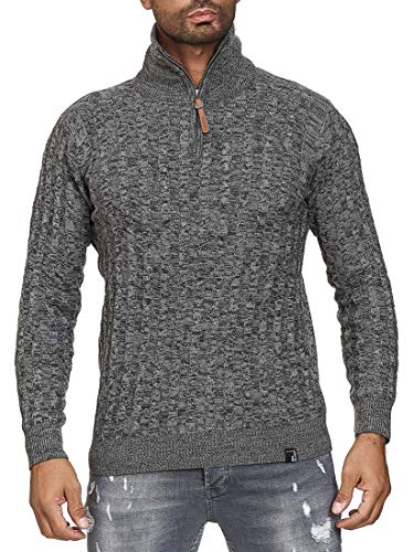 Indicode Rufus Herren Pullover, Farbe: Grey Mix, Größe: XXL Indicode Rufus Herren Pullover, Farbe: Grey Mix, Größe: XXL von Indicode