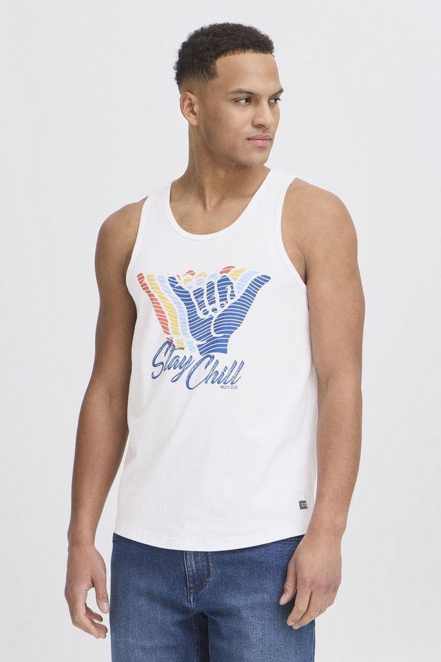 Indicode Rundhalsshirt IDDanis Modernes Tanktop von Indicode