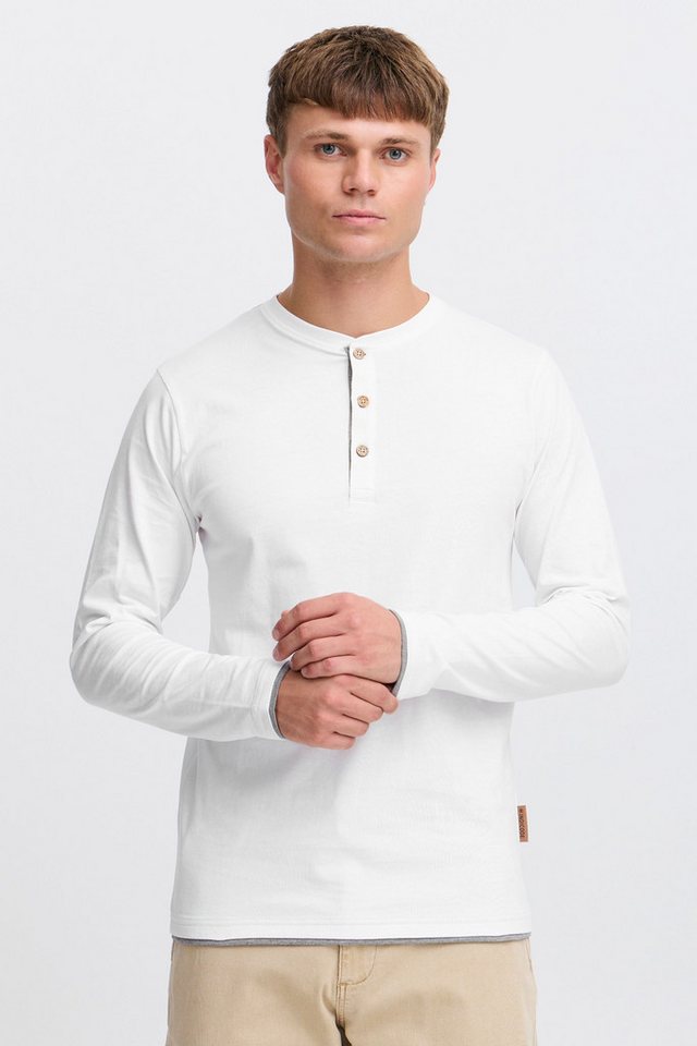 Indicode Rundhalsshirt IDGifford Longsleeve mit Knopfleiste Indicode Rundhalsshirt IDGifford Longsleeve mit Knopfleiste von Indicode