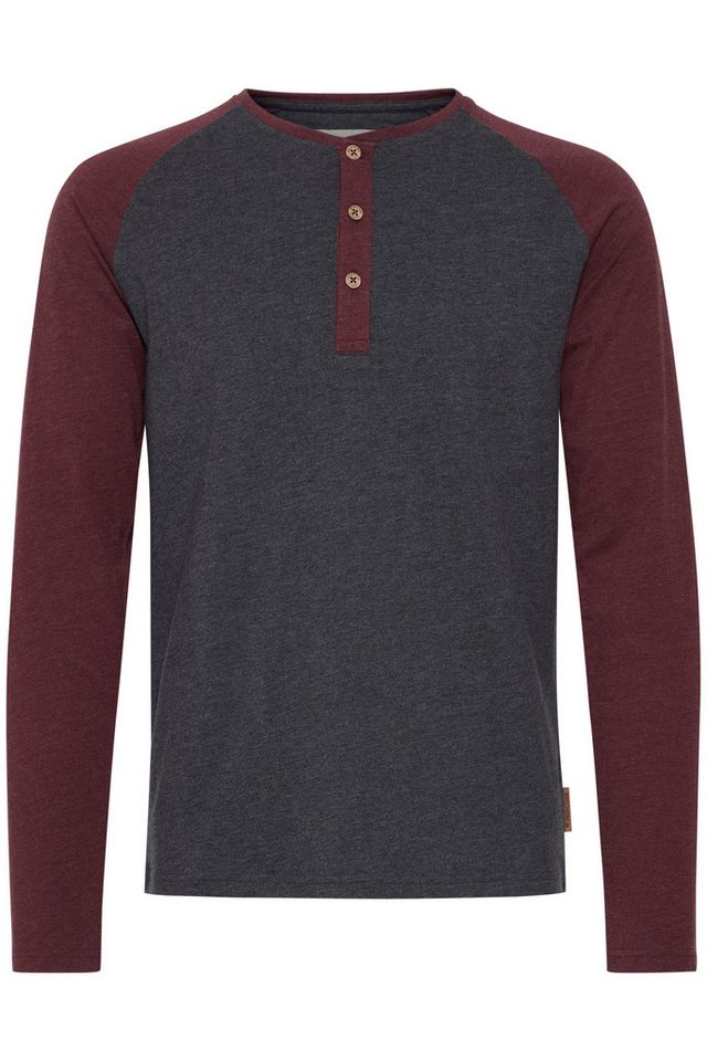 Indicode Rundhalsshirt IDWinston Longsleeve im Baseball-Look Indicode Rundhalsshirt IDWinston Longsleeve im Baseball-Look von Indicode