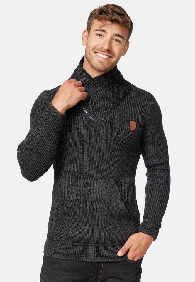 Indicode Schalkragenpullover Dane Indicode Schalkragenpullover Dane von Indicode