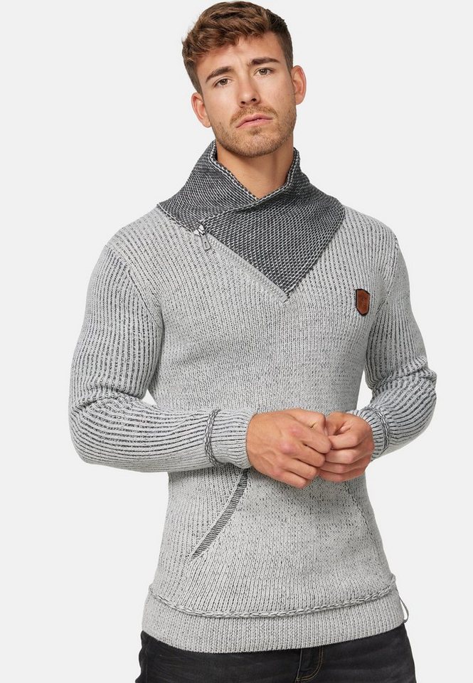 Indicode Schalkragenpullover Dane Indicode Schalkragenpullover Dane von Indicode