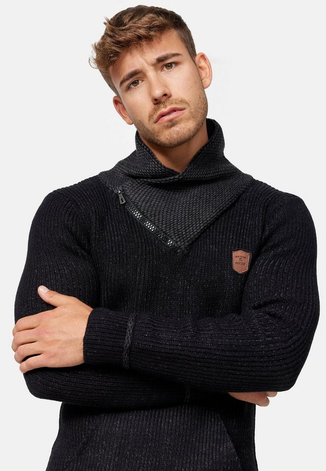Indicode Schalkragenpullover Dane Indicode Schalkragenpullover Dane von Indicode