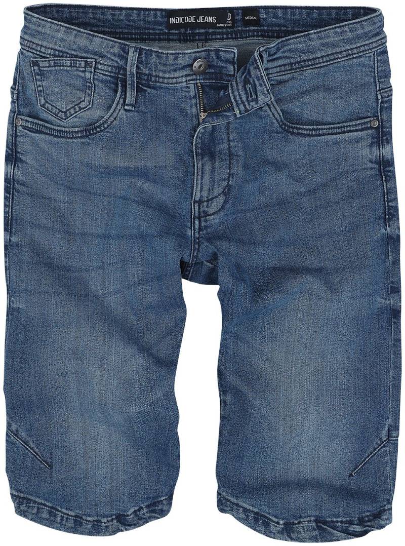 Indicode Short - INKem - M bis XL - für Männer - Größe XL - blau von Indicode