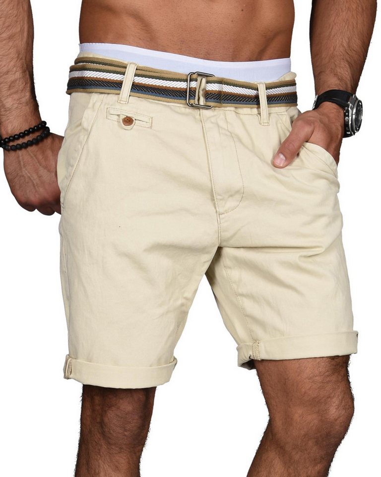 Indicode Shorts B499 Indicode InRoyce Herren Sommer Bermuda Chino Shorts kurze Hose Sommerh von Indicode