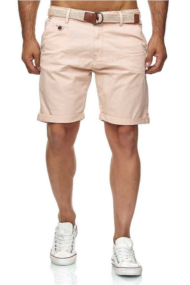 Indicode Shorts Herren kurze Hose mit Gürtel - Conor - Aus Baumwolle - Regular Fit Freizeithose - Sportlich eleganter Look - Bequemes Stretch Material Indicode Shorts Herren kurze Hose mit Gürtel - Conor - Aus Baumwolle - Regular Fit Freizeithose - Sportlich eleganter Look - Bequemes Stretch Material von Indicode